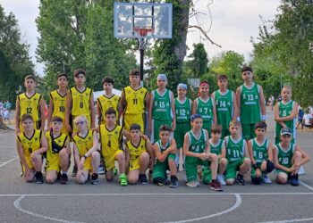 Cuza Pirates Brăila a participat cu două echipe la Competiția Sportivă Națională U12 la baschet masculin