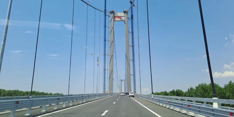 Joi, 6 iulie, a fost inaugurat unul dintre cele mai mari proiecte finanțate prin politica de coeziune, podul de la Brăila din România