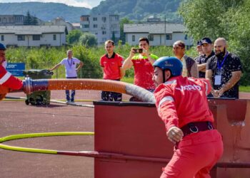 Pompierii de la VARD Brăila campioni naționali la concursul pentru Serviciile Private pentru Situații de Urgență