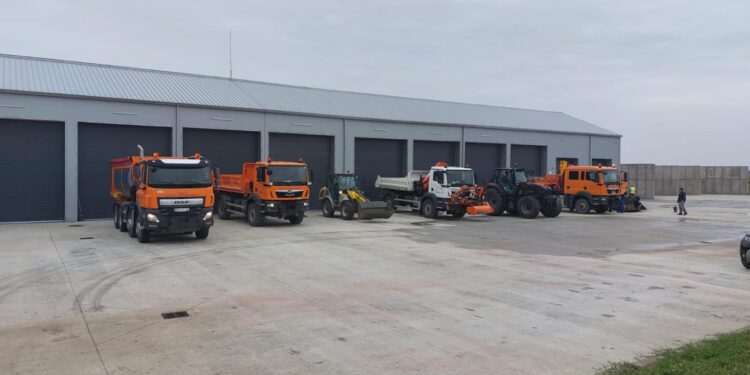 Serviciul Lucrări și Întreținere a Drumurilor Județene are sediu nou, la Ianca