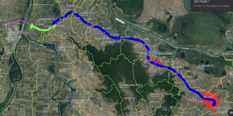 Drumul expres Brăila – Tulcea (tronsonul Jijila – Cataloi) este un pas mai aproape de realitate