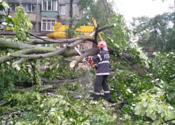 Efectele furtunii de miercuri seara în municipiul și județul Brăila