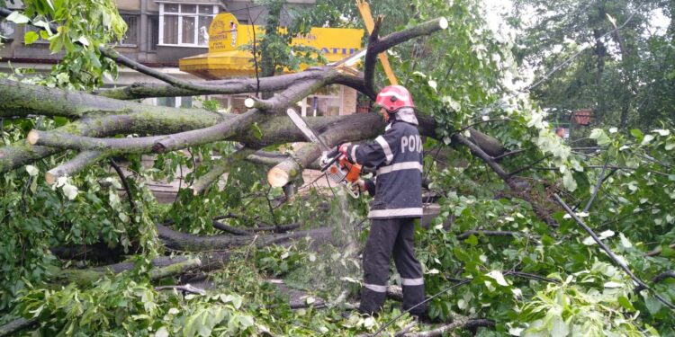 Efectele furtunii de miercuri seara în municipiul și județul Brăila