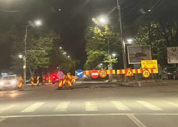 Se reiau lucrările pe Calea Galați. De luni, 28 august, se restricționează circulația