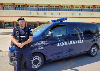 Măsuri de ordine publică la meciul de handbal dintre HC Dunărea Brăila și CS Rapid București