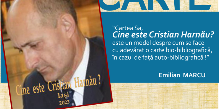 Lansarea cărții „Cine este Cristian Harnău?”, eveniment care se desfășoară în cadrul Târgului de Carte de la Brăila