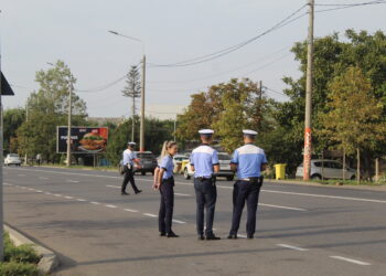 Polițiștii au aplicat 109 de sancțiuni contravenționale, în valoare totală de 36.755 de lei, în cadrul acțiunii BLOCADA