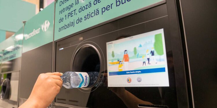 Fructe și legume la prețul special de un ambalaj reciclabil doar la Plata cu PET la Brăila