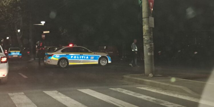 Motociclist accidentat pe Calea Călărașilor, la intersecția cu Aleea Cocorilor