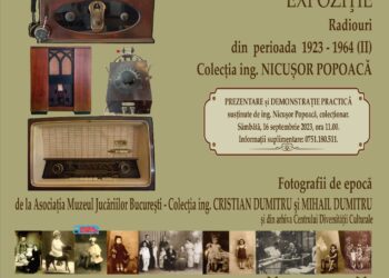 Expoziția temporară „Povești de altădată… Colecții și colecționari. Radiouri din perioada 1923 – 1965. Colecția ing. Nicușor Popoacă. Fotografii de epocă de la Asociaţia Muzeul Jucăriilor Bucureşti