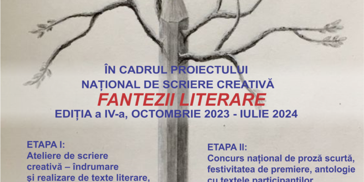Atelierul de Scriere Creativă din cadrul Proiectului Național “Fantezii literare”, a ajuns la cea de-a IV-a ediție