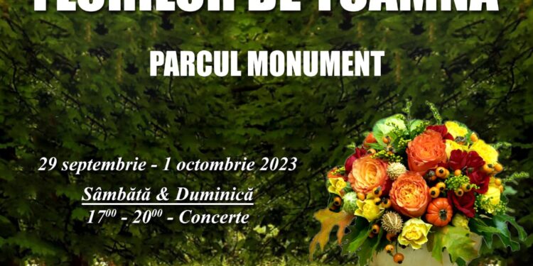 Un nou Festival în Parcul Monument – Festivalul Florilor de Toamnă