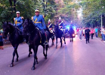 Jandarmeria Română, lecție interactivă de istorie la Festivalul Istoric «Vladislav I»