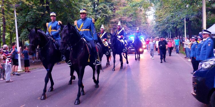 Jandarmeria Română, lecție interactivă de istorie la Festivalul Istoric «Vladislav I»