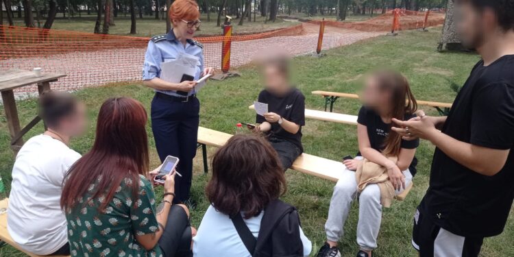Mesaje transmise de polițiști participanților la Festivalul istoric „Vladislav I”