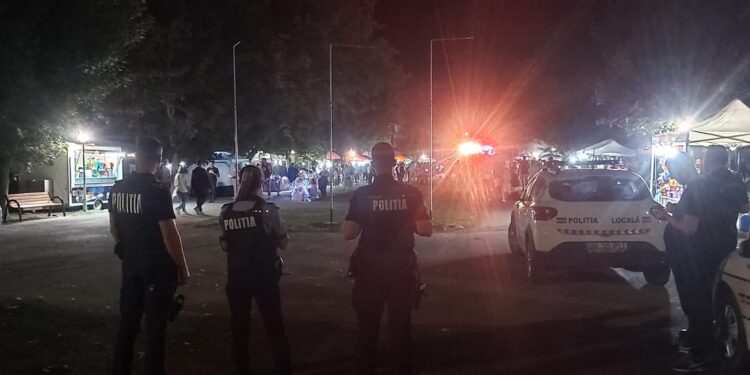 Polițiștii și jandarmii au fost la datorie de Zilele orașului Ianca, dar și la sărbătorile din Siliștea și Cuza Vodă