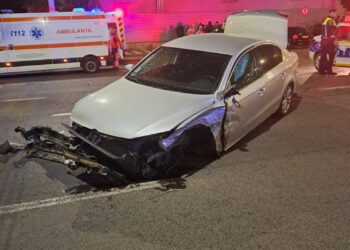 Accident duminică seara, pe Bulevardul Dorobanților, în zona Lidl