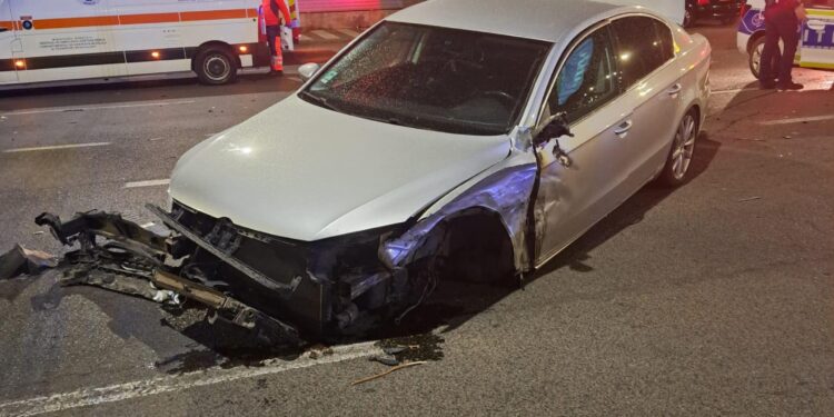 Accident duminică seara, pe Bulevardul Dorobanților, în zona Lidl