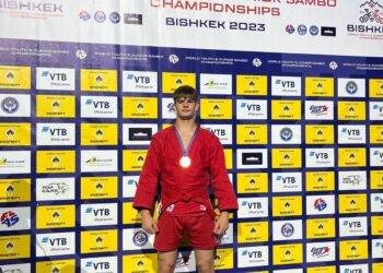 Paul Scurtu, medaliat cu bronz la Campionatul Mondial de Sambo tineret