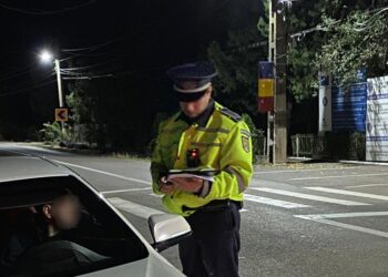 Polițiștii au aplicat 227 de sancțiuni contravenționale, în valoare totală de 75.645 de lei