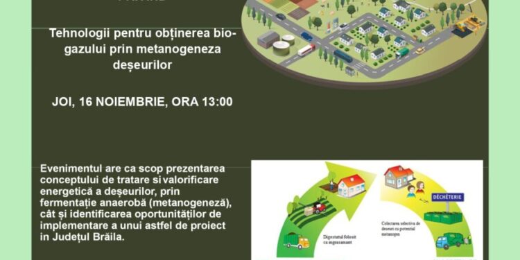 Tehnologii pentru obținerea biogazului prin metanogeneza deșeurilor