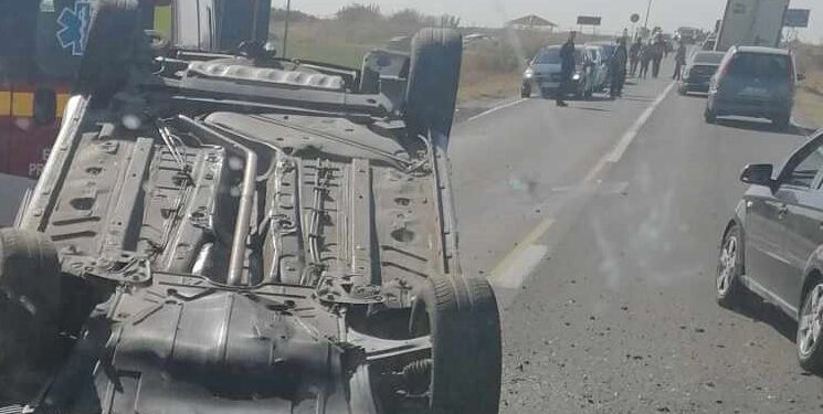 Accident pe DN 2B, la ieșire din localitatea Surdila Greci
