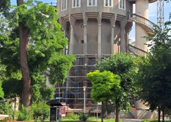 Modernizarea de la Castelul de apă din Grădina Mare ar putea să nu fie gata nici până la finalul acestui an
