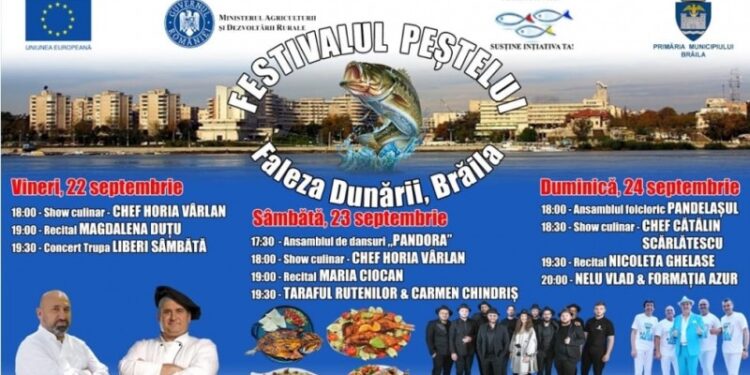 Cătălin Scărlătescu – Show culinar de 30 mii de lei la Festivalul Peștelui de la Brăila