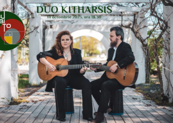 Duo Kitharsis vin la SUBITO – Festivalul Național al Muzicii de Cameră de la Brăila, sâmbătă, 14 octombrie, de la ora 18.30