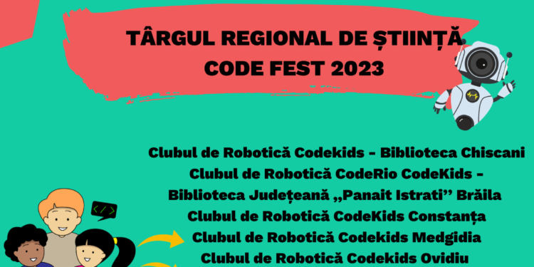 CODE Kids FEST Brăila, târg de știință