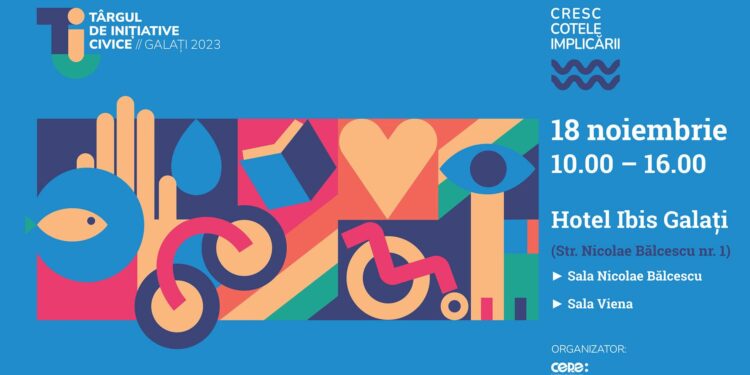 Asociația Creionăm Viitorul și Grupul de inițiativă locală „Eco Heroes” reprezintă Brăila la prima ediție a ”Târgului de inițiative civice”