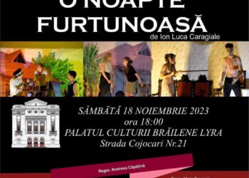 Spectacol caritabil la Palatul Culturii Brăilene ”Lyra” – ”Salvați-l pe Răzvan!”