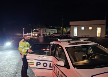 Depistat de polițiști în punctul de trecere a frontierei Oancea, după ce a părăsit locul accidentului