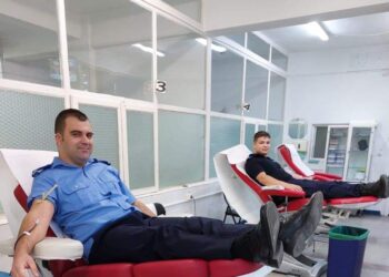 Campanie de donare de sânge la Jandarmeria Brăila
