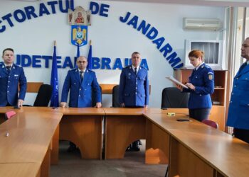 Avansări în grad înainte de termen la Jandarmeria Brăila