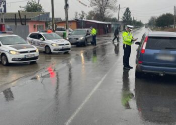 Acțiuni de tip Blitz desfășurate de polițiștii de la rutieră