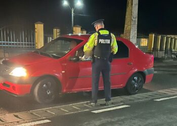 Razie de sâmbătă seara, desfășurată de polițiștii din cadrul Poliției Orașului Ianca