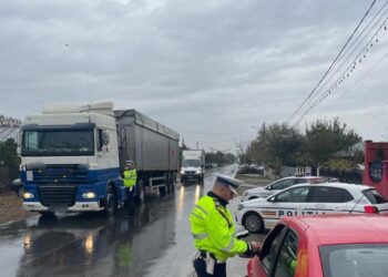 Acțiuni de tip Blitz desfășurate de polițiștii de la rutieră