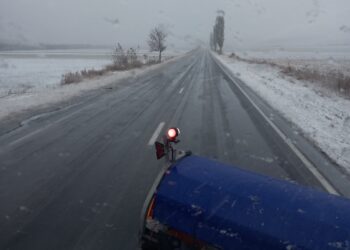 Iarna a dat primele semne și în județul Brăila