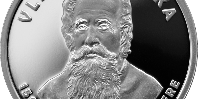 Banca Naţională a României a lansat în circuitul numismatic o monedă din argint cu tema 150 de ani de la nașterea lui Vladimir Ghika