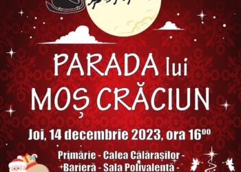 Caravana lui Moș Crăciun va ajunge joi în Parcul Monument