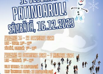 Sâmbătă, se deschide patinoarul de la Brăila