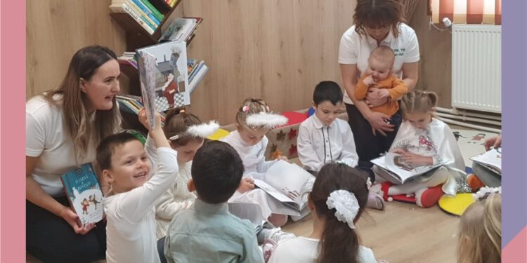 Copiii de la Grădinița cu Program Normal din comuna Măxineni au primit cadouri și s-au bucurat de o serbare de sfârșit de an