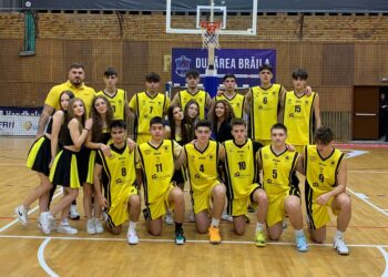 Video: Atmosferă superbă la un meci de baschet juniori U18 al echipei Cuza Pirates Brăila