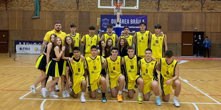 Video: Atmosferă superbă la un meci de baschet juniori U18 al echipei Cuza Pirates Brăila