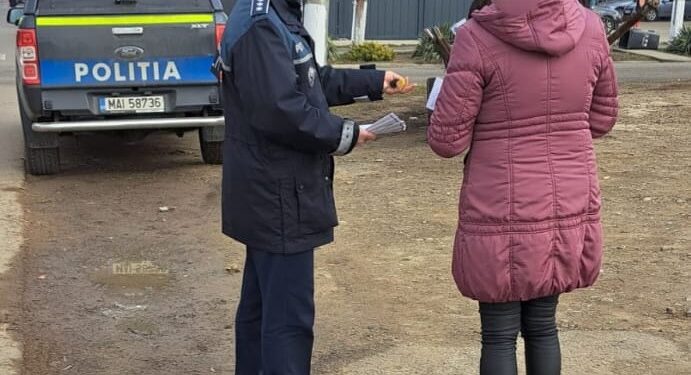 Acțiune în orașul Însurăței a polițiștilor din cadrul Biroului pentru Protecția Animalelor