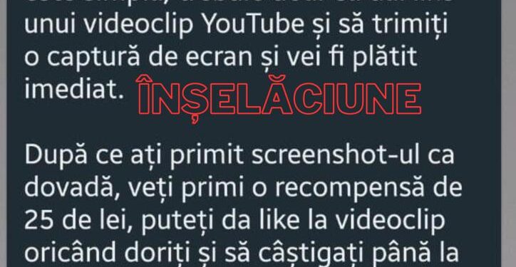 #SigurantaOnline: Nu accesați și nu promovați anunțurile care promit câștiguri fabuloase