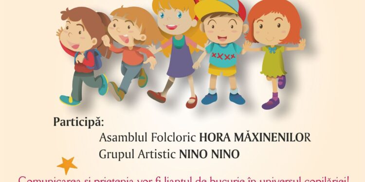 Grupul artistic de copii NINO NINO ajunge sâmbătă la Măxineni