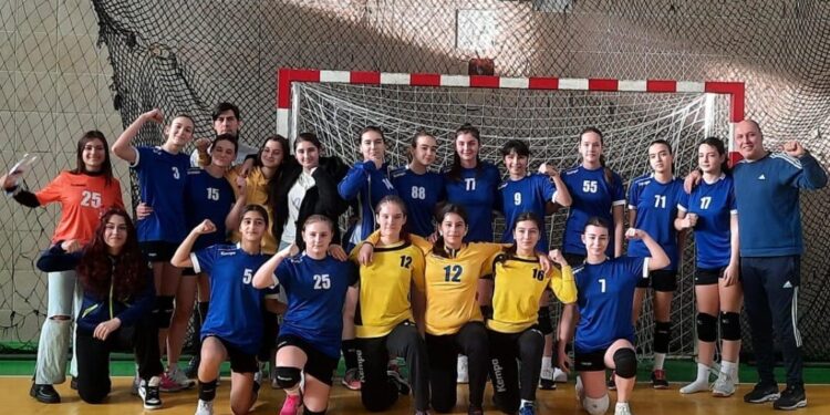 LPS Brăila la a 11 victorie din 11 meciuri în campionatul național de handbal junioare 3