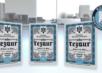 Din 15 ianuarie, o nouă ediție Tezaur. Dobânzi neimpozabile de până la 7% pe an la titlurile de stat